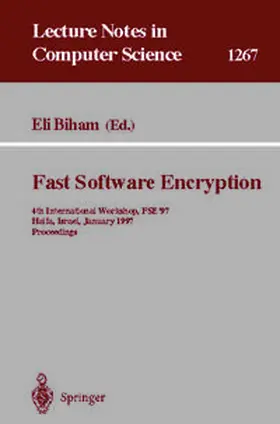 Biham | Fast Software Encryption | E-Book | www.sack.de