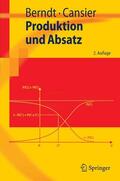 Berndt / Cansier |  Produktion und Absatz | eBook | Sack Fachmedien