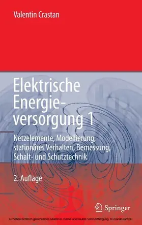 Crastan |  Elektrische Energieversorgung 1 | eBook | Sack Fachmedien