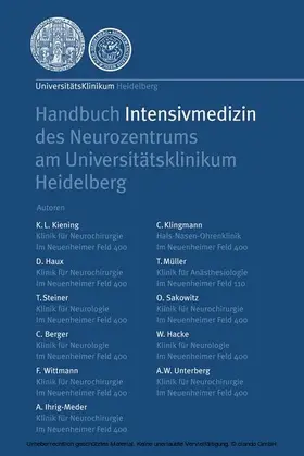 Kiening / Haux / Hacke | Handbuch Intensivmedizin des Neurozentrums am Universitätsklinikum Heidelberg | E-Book | www.sack.de