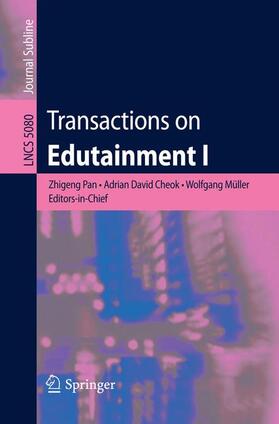 El Rhalibi |  Transactions on Edutainment I | Buch |  Sack Fachmedien