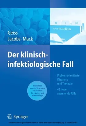 Geiss / Jacobs / Mack | Der klinisch-infektiologische Fall | E-Book | www.sack.de