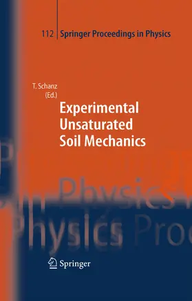 Schanz |  Experimental Unsaturated Soil Mechanics | eBook | Sack Fachmedien