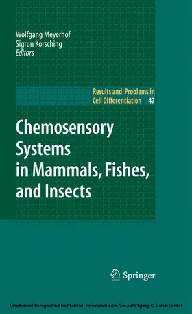 Meyerhof / Korsching |  Chemosensory Systems in Mammals, Fishes, and Insects | eBook | Sack Fachmedien
