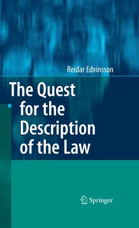 Edvinsson | The Quest for the Description of the Law | E-Book | www.sack.de