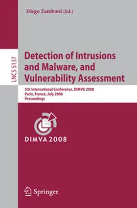 Zamboni | Detection of Intrusions and Malware, and Vulnerability Assessment | E-Book | www.sack.de