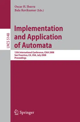 Ibarra / Ravikumar | Implementation and Applications of Automata | E-Book | sack.de
