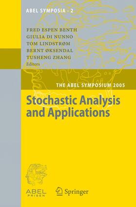 Benth / Di Nunno / Zhang | Stochastic Analysis and Applications | Buch | sack.de