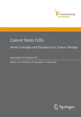 Wiestler / Haendler / Mumberg | Cancer Stem Cells | Buch | 978-3-540-70852-0 | www.sack.de
