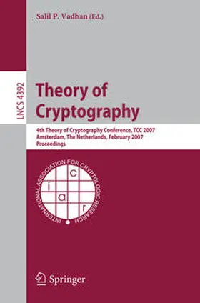 Vadhan | Theory of Cryptography | E-Book | sack.de