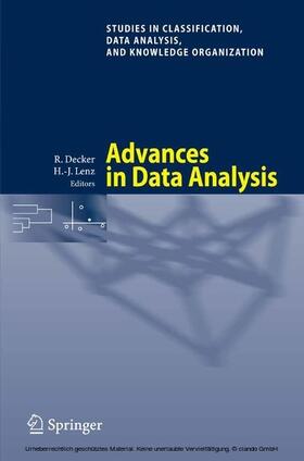 Decker / Lenz | Advances in Data Analysis | E-Book | sack.de