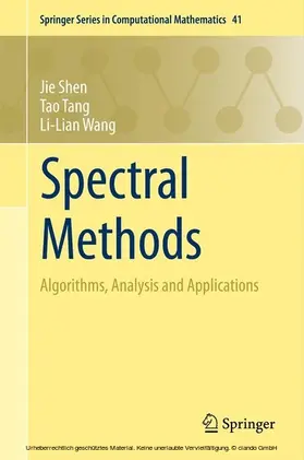Shen / Tang / Wang | Spectral Methods | E-Book | sack.de