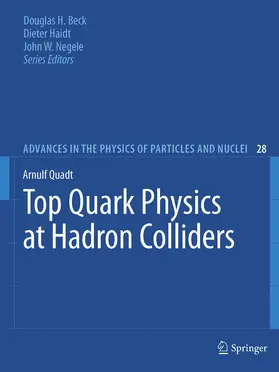 Quadt |  Top Quark Physics at Hadron Colliders | eBook | Sack Fachmedien