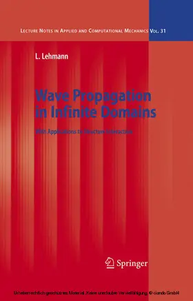 Lehmann | Wave Propagation in Infinite Domains | E-Book | sack.de