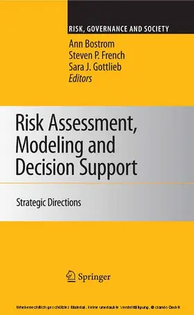 Bostrom / French / Gottlieb | Risk Assessment, Modeling and Decision Support | E-Book | sack.de