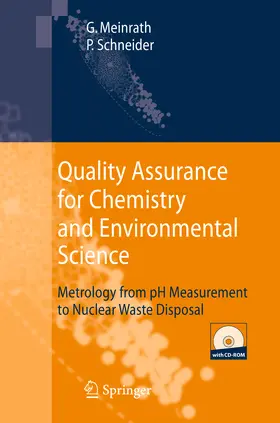 Meinrath / Schneider | Quality Assurance for Chemistry and Environmental Science | E-Book | sack.de