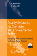 Meinrath / Schneider |  Quality Assurance for Chemistry and Environmental Science | eBook | Sack Fachmedien