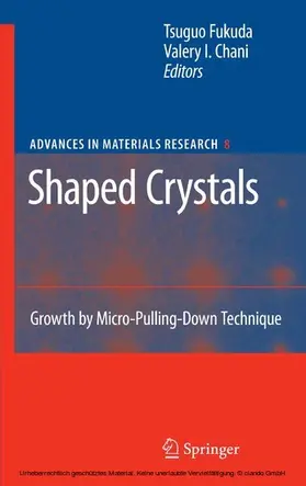 Fukuda / Chani |  Shaped Crystals | eBook | Sack Fachmedien