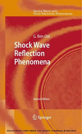 Ben-Dor | Shock Wave Reflection Phenomena | E-Book | sack.de
