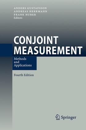 Gustafsson / Herrmann / Huber | Conjoint Measurement | Buch | 978-3-540-71403-3 | sack.de