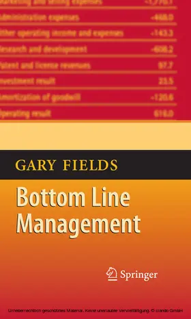 Fields |  Bottom Line Management | eBook | Sack Fachmedien