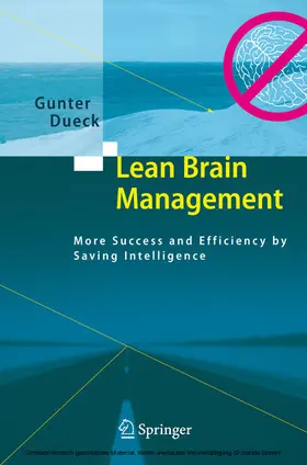 Dueck | Lean Brain Management | E-Book | www.sack.de