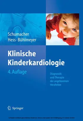 Schumacher / Hess / Bühlmeyer |  Klinische Kinderkardiologie | eBook | Sack Fachmedien