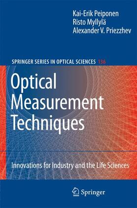 Peiponen / Priezzhev / Myllylä |  Optical Measurement Techniques | Buch |  Sack Fachmedien
