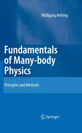Nolting |  Fundamentals of Many-body Physics | eBook | Sack Fachmedien