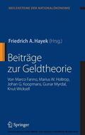 Hayek |  Beiträge zur Geldtheorie | eBook | Sack Fachmedien
