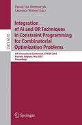 Wolsey / Van Hentenryck |  Integration of AI and OR Techniques in Constraint Programming for Combinatorial Optimization Problems | Buch |  Sack Fachmedien