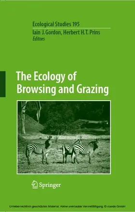 Gordon / Prins |  The Ecology of Browsing and Grazing | eBook | Sack Fachmedien