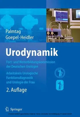Palmtag / Goepel / Heidler |  Urodynamik | eBook | Sack Fachmedien