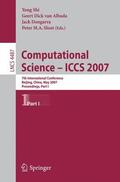 Shi / Sloot / Albada |  Computational Science - ICCS 2007 | Buch |  Sack Fachmedien