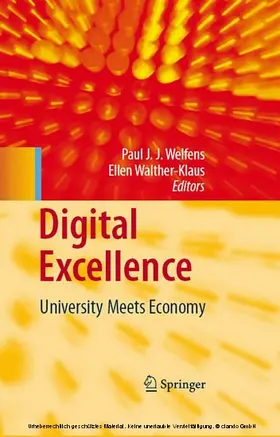 Welfens / Walther-Klaus | Digital Excellence | E-Book | www.sack.de