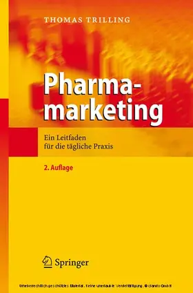 Trilling |  Pharmamarketing | eBook | Sack Fachmedien