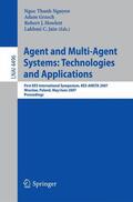 Grzech |  Agent and Multi-Agent Systems: Technologies and Applications | Buch |  Sack Fachmedien