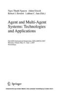 Grzech |  Agent and Multi-Agent Systems: Technologies and Applications | eBook | Sack Fachmedien