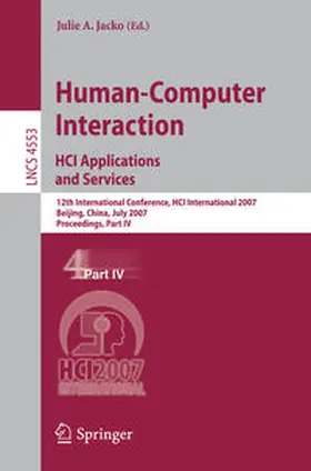 Jacko | Human-Computer Interaction. HCI Applications and Services | E-Book | www.sack.de