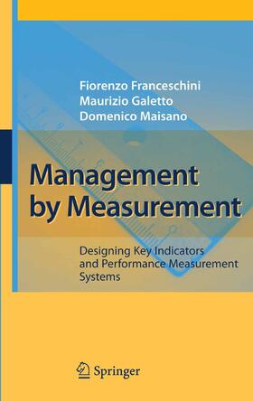 Franceschini / Galetto / Maisano | Management by Measurement | E-Book | sack.de