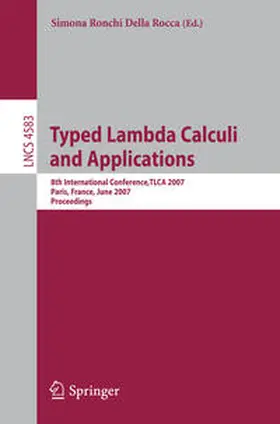 Ronchi Della Rocca |  Typed Lambda Calculi and Applications | eBook | Sack Fachmedien