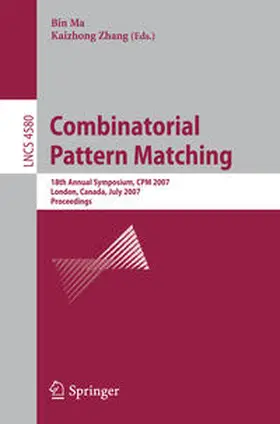 Ma / Zhang | Combinatorial Pattern Matching | E-Book | sack.de