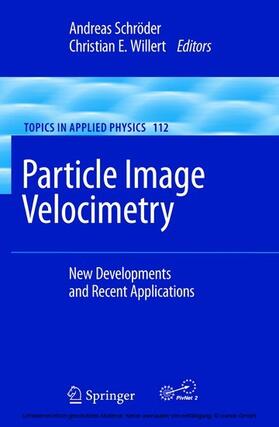 Schröder / Schroeder / Willert | Particle Image Velocimetry | E-Book | sack.de