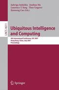 Indulska / Cao / Yang |  Ubiquitous Intelligence and Computing | Buch |  Sack Fachmedien