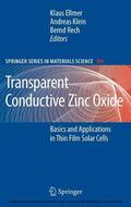Ellmer / Klein / Rech |  Transparent Conductive Zinc Oxide | eBook | Sack Fachmedien