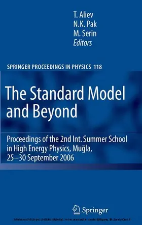 Aliev / Pak / Serin |  The Standard Model and Beyond | eBook | Sack Fachmedien