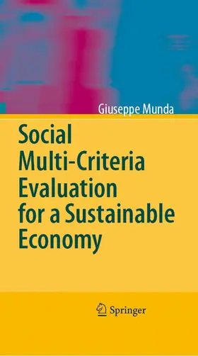 Munda |  Social Multi-Criteria Evaluation for a Sustainable Economy | eBook | Sack Fachmedien