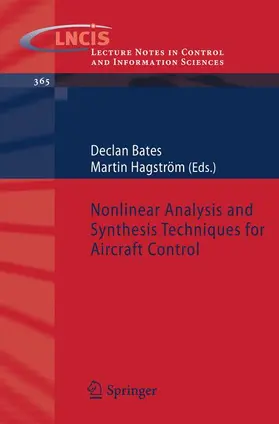 Hagström / Bates |  Nonlinear Analysis and Synthesis Techniques for Aircraft Control | Buch |  Sack Fachmedien