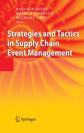 Ijioui / Emmerich / Ceyp | Strategies and Tactics in Supply Chain Event Management | E-Book | sack.de