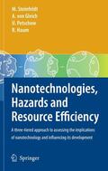 Steinfeldt / Gleich / Petschow |  Nanotechnologies, Hazards and Resource Efficiency | eBook | Sack Fachmedien
